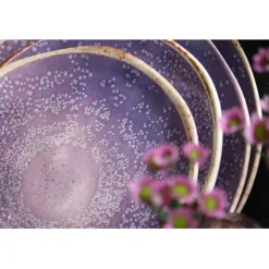 Assiette Shirley violet Ø21cm