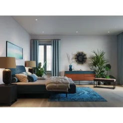 Banquette Crossover gris noir 90x40cm