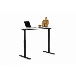 Bureau Office noir blanc 160x80