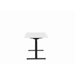 Bureau Office noir blanc 160x80