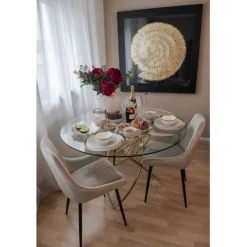 Cadre décoratif Golden Snail 120x120cm