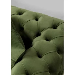 Canapé d angle Bellissima velours vert droite