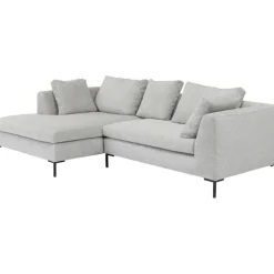 Canapé d angle Gianni Cord gris gauche