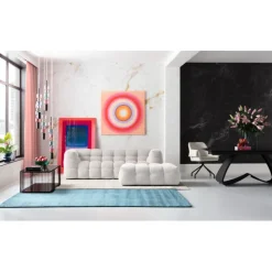 Canapé 3-places Salamanca crème 240cm