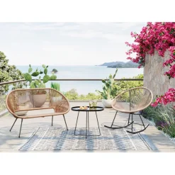 Chaise à bascule Acapulco nature