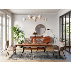 Chaise a. acc. Dream marron