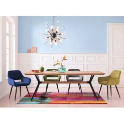 Chaise a. acc. San Francisco vert clair