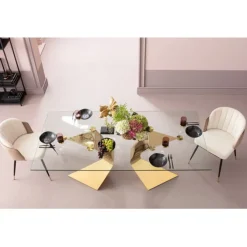 Chaise Hojas beige