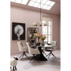 Chaise pivotante Amira