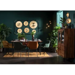 Chaise pivotante Colmar vert