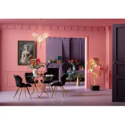 Chaise Viva noir