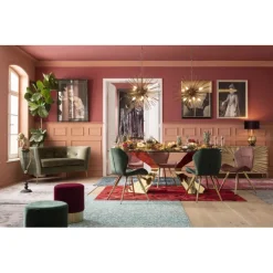 Chaise Viva rose