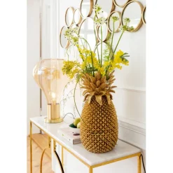 Console Miami Loft doré 120cm