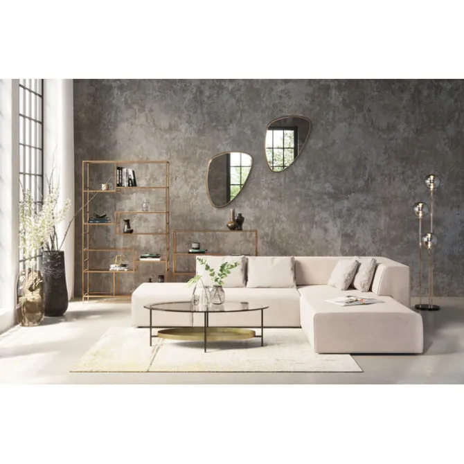 Etagère Loft doré 115x195cm