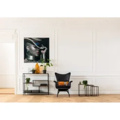 Etagère Loft noir 115x100cm