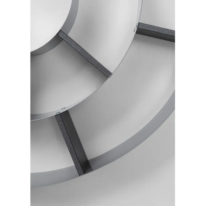 Etagère murale Snail argenté-gris