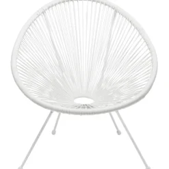 Fauteuil Acapulco Mono blanc
