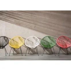 Fauteuil Acapulco Mono noir