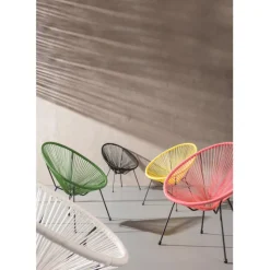 Fauteuil Acapulco Mono noir
