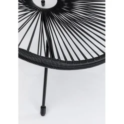 Fauteuil Acapulco Mono noir (set de 2)