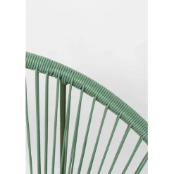 Fauteuil Acapulco Mono vert (set de 2)