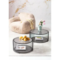 Fauteuil Mika crème