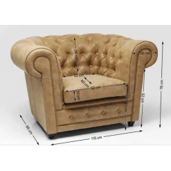 Fauteuil Oxford Vintage Smart