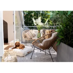 Fauteuil Spaghetti nature