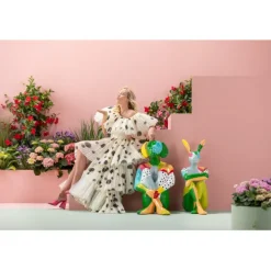 Figurine décorative Rabbit Gillie colore 80cm