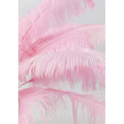 Lampe à poser Feather Palm fuchsia 60cm