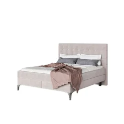 Lit boxspring Benito Star crème 180x200