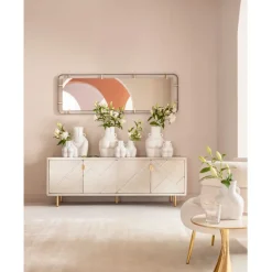 Miroir Betsy Frame métal 55x165cm