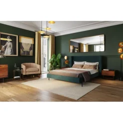Miroir Curve laiton 70x200cm