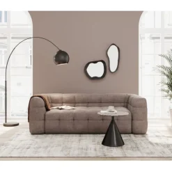 Miroir mural Dynamic noir 29x61cm