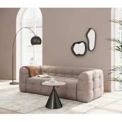 Miroir mural Dynamic noir 29x61cm