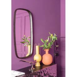 Miroir mural Noomi noir 122x58cm