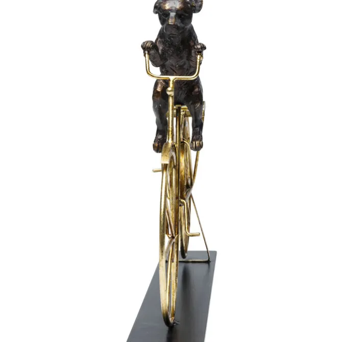 Objet décoratif Dog With Bicycle 44cm