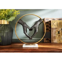 Objet décoratif Elements Heart Hand 33cm