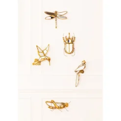 Objet mural Beetle miroir 25x39cm