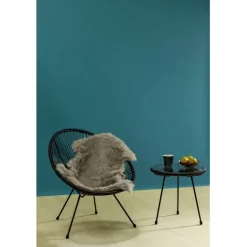 Peau de mouton Heidi gris 65x85cm