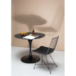 Pied de table Invitation noir Ø60cm