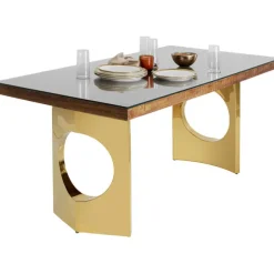 Piètement de table Tavola Oho doré (2/Set)