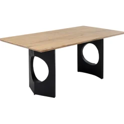 Piètement de table Tavola Oho noir (2/Set)