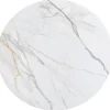 Plateau de table Invitation rond Ceramic blanc Ø9