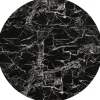 plateau de table Schickeria marbre noir Ø80cm