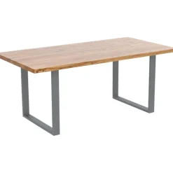 Plateau de table Tavola bord droit chêne 160x80