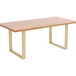 Plateau de table Tavola bord droit chêne 160x80
