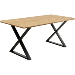 Plateau de table Tavola bord biseauté chêne 160x80