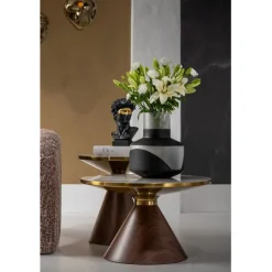 Table basse Cono Ceramique Ø70cm