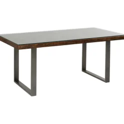 Table Conley acier brut 180x90
